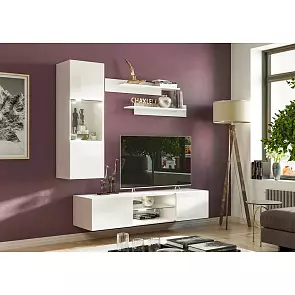 Флорис ШК-007 (Белый глянец холодный/Белый)