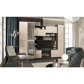 Гостиная Флора (Дуб беленый, Венге)