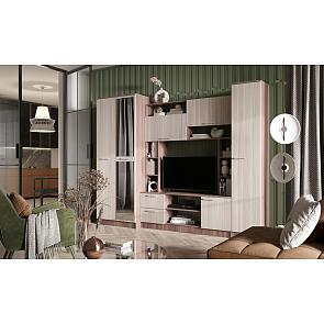 Гостиная Флора (Ясень шимо светлый, Ясень шимо темный)