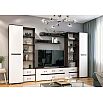 Гостиная Ким Вариант №2 (Белый глянец холодный, венге)