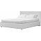 Кровать интерьерная Кариба Экокожа Белый Кровать интерьерная Кариба Экокожа Белый