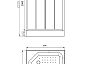 Кабина EB83 душевая PARLY