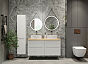 Kapitan light D610 (бесконтактный сенсор, коричневая кожа) зеркало