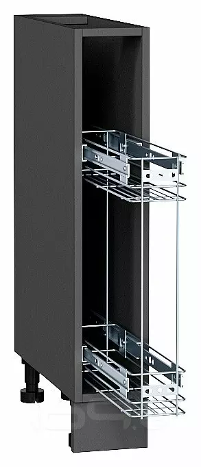 Каркас нижнего шкафа бутылочницы НБ 150 Graphite