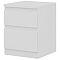 КАСТОР тумба 2 ящика RU белая