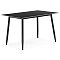 Керамический стол Rion 120 черный мрамор / черный