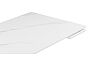 Керамический стол Вилли 140 (200) х 80 белый мрамор alpin white / snow white / белый