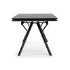 Керамический стол Ворен 180(240)x90 nero markina / черный