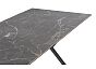 Керамический стол Ворен 180(240)x90 nero markina / черный