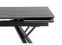 Керамический стол Ворен 180(240)x90 nero markina / черный