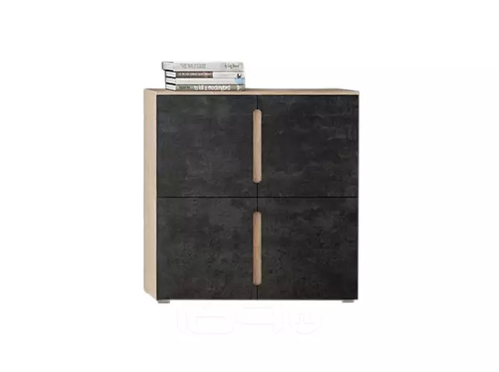 Ким Тумба 4-х ств  (Бетон графит, сонома)