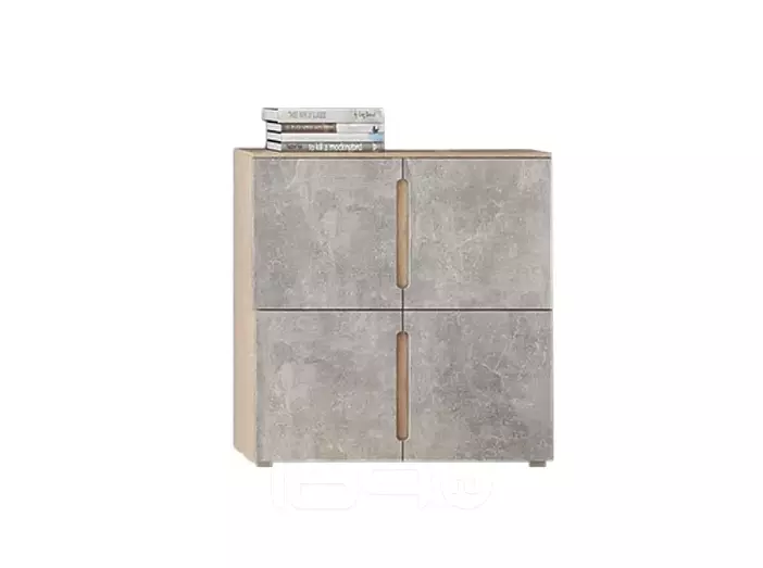 Ким Тумба 4-х ств  (Бетон темный, сонома)