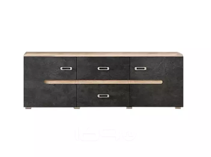 Ким Тумба ТВ (Бетон графит, сонома)