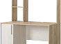 Комфорт Стол компьютерный 12.72 Дуб серый CRAFT K 002 PW,Шелковый камень К349 RT