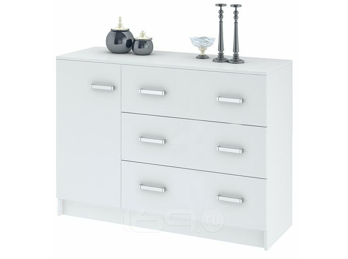 Комод ЛОФТ 1200 Белый 72230003