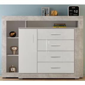 Комод МОНТАНА Atelier/Белый глянец 71020124