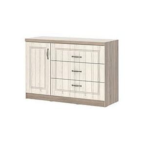 Комод Соната СТЛ.272.12 Дуб сонома трюфель/Белый