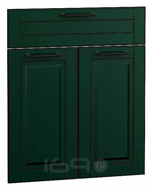 Комплект фасадов Дублин для каркаса Ф-41М Н601М/ШП601 Special Green