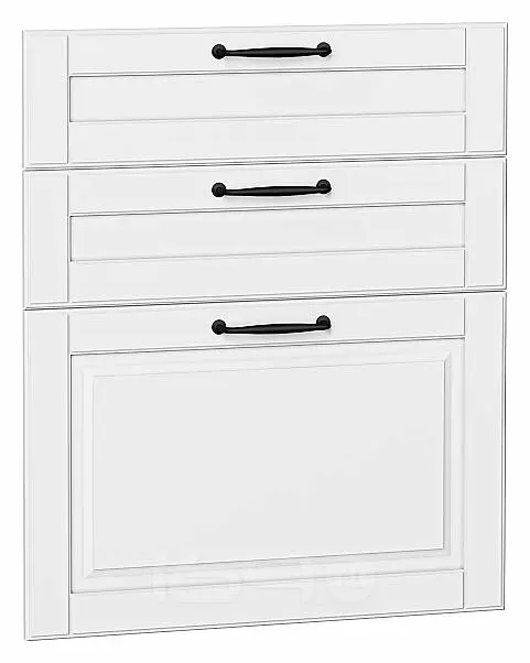 Комплект фасадов Дублин для каркаса Ф-43 Н603 Special White