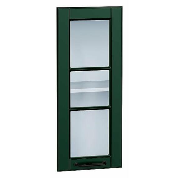 Комплект фасадов Дублин со стеклом для каркаса Ф-15 В300 Special Green