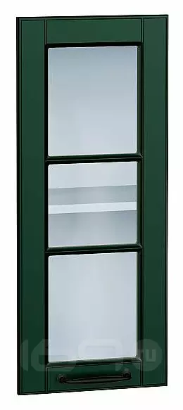 Комплект фасадов Дублин со стеклом для каркаса Ф-15 В300 Special Green