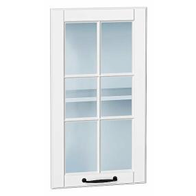 Комплект фасадов Дублин со стеклом для каркаса Ф-25 В400/ВУ590 Special White