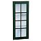 Комплект фасадов Дублин со стеклом для каркаса Ф-25Н В409 Special Green