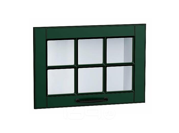 Комплект фасадов Дублин со стеклом для каркаса Ф-84 ВГ500 Special Green