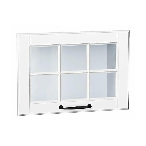 Комплект фасадов Дублин со стеклом для каркаса Ф-84 ВГ500 Special White