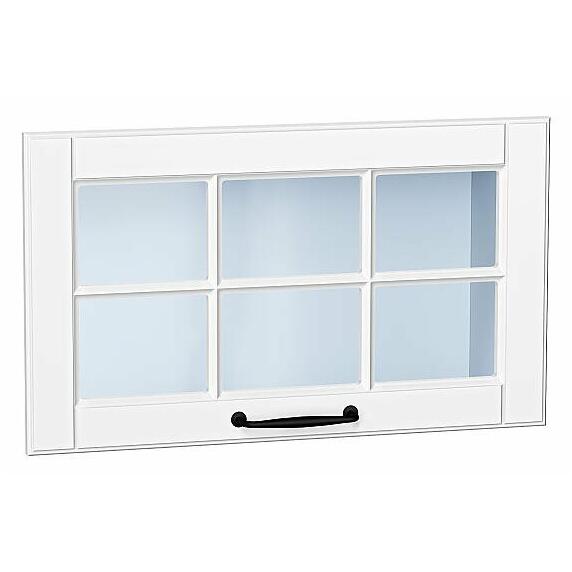 Комплект фасадов Дублин со стеклом для каркаса Ф-86 ВГ600 Special White