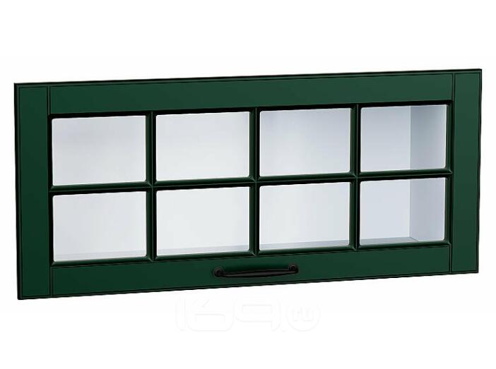 Комплект фасадов Дублин со стеклом для каркаса Ф-88 ВГ800 Special Green
