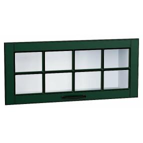 Комплект фасадов Дублин со стеклом для каркаса Ф-88 ВГ800 Special Green