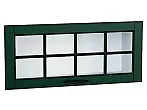 Комплект фасадов Дублин со стеклом для каркаса Ф-88 ВГ800 Special Green