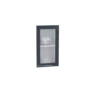 Комплект фасадов Валерия-М со стеклом для каркаса Ф-25 В400/ВУ590 Антрацит