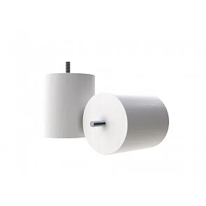 Комплект опор цилиндрических Wooden tube props Белая эмаль 9*9*10