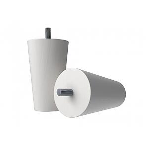 Комплект опор конусообразных Geometry Белая эмаль 6*6*10