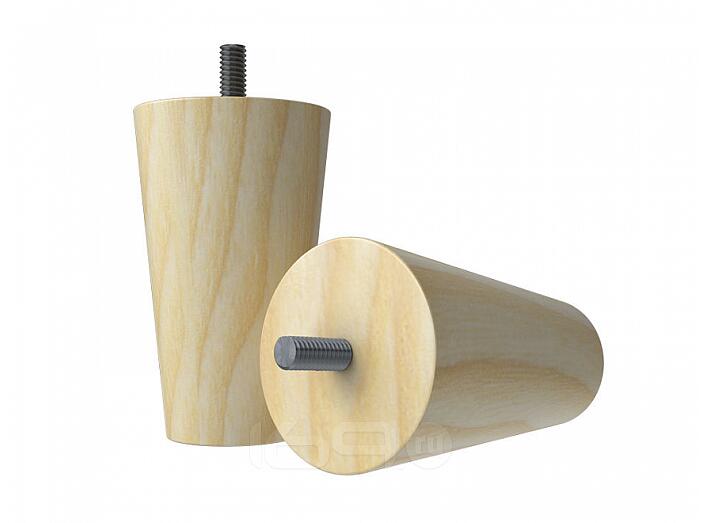 Комплект опор конусообразных Geometry Матовый лак 6*6*10