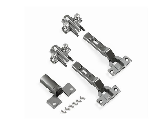 Комплект петель HETTICH Intermat 9936 W45 (2 шт.) угол открывания 95 гр с амортизатором Silent System