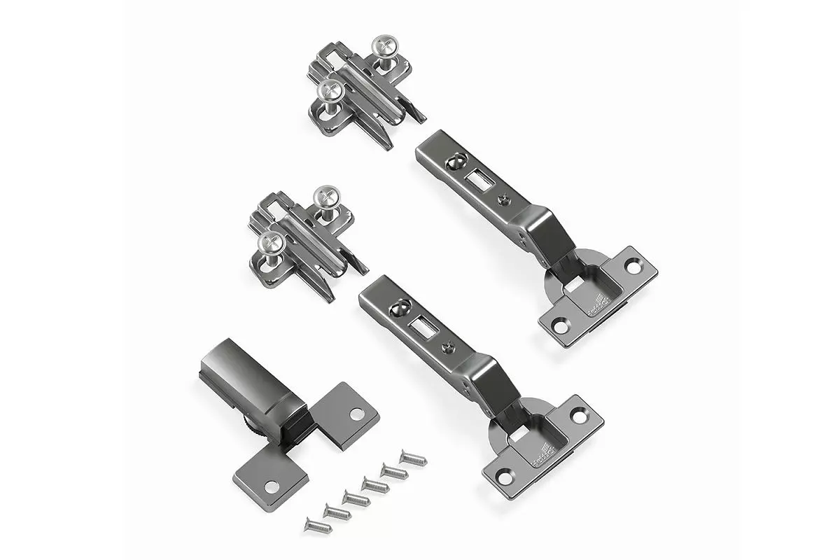 Комплект петель HETTICH Intermat 9936 W45 (2 шт.) угол открывания 95 гр с амортизатором Silent System