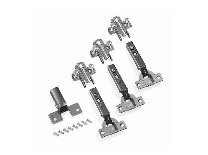 Комплект петель Hettich Intermat 9943 ( 3 шт.) 110 градусов, с амортизатором Silent System