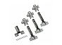 Комплект петель Hettich Intermat 9943 ( 3 шт.) 110 градусов, с амортизатором Silent System