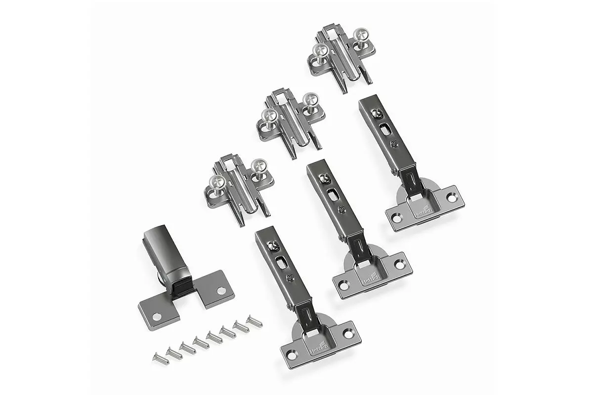 Комплект петель Hettich Intermat 9943 ( 3 шт.) 110 градусов, с амортизатором Silent System