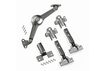 Комплект подъёмника HAFELE Duo с 2 петлями HETTICH Intermat 9943, угол открывания 110 гр