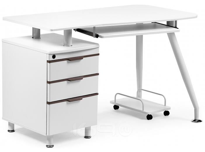 Компьютерный стол Erida white