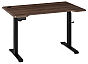 Компьютерный стол Маркос с механизмом подъема 120х75х75 черный / кантри орех