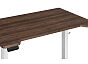 Компьютерный стол Маркос с механизмом подъема 120х75х75 орех кантри / белый