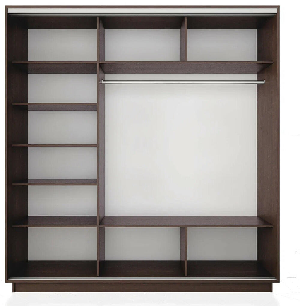 Корпус 3х-дверного шкафа-купе Экспресс 2 Трио 180 Венге 1800x2400x600 21520₽