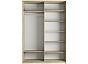 Корпус шкафа-купе Прайм 2 ТМ_L-140 Дуб Сонома 1400х2300х570