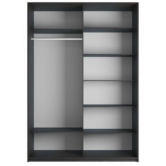 Корпус шкафа-купе Прайм 2 ТМ_L-160 Венге 1600х2300х570