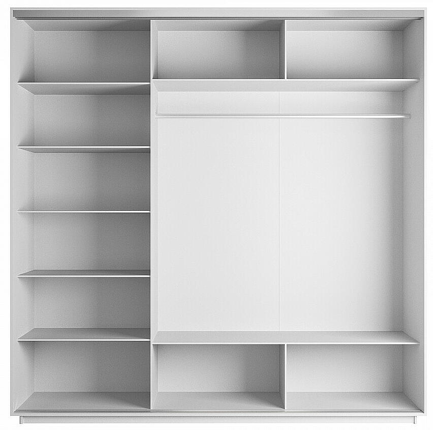 Корпус шкафа-купе Прайм 3 ТМ_L-180 Белый снег 1800х2300х570 28650₽